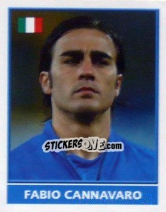 Sticker Fabio Cannavaro - England 2004 - Merlin