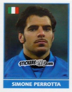 Cromo Simone Perrotta - England 2004 - Merlin