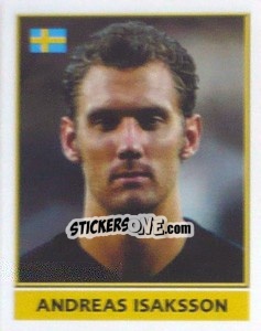 Cromo Andreas Isaksson - England 2004 - Merlin