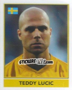 Sticker Teddy Lucic - England 2004 n. 287 - Merlin