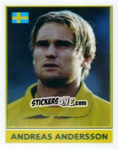 Cromo Andreas Andersson - England 2004 - Merlin