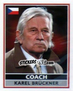 Sticker Karel Brückner (Coach)