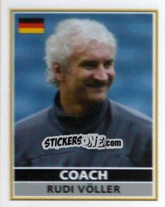 Sticker Rudi Völler (Coach) - England 2004 n. 303 - Merlin