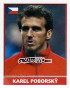 Sticker Karel Poborsky - England 2004 - Merlin