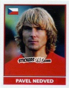 Cromo Pavel Nedved - England 2004 - Merlin