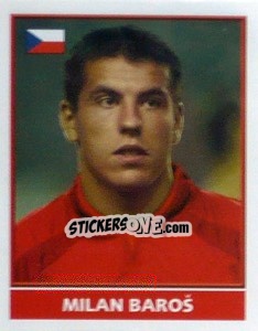 Sticker Milan Baros - England 2004 n. 321 - Merlin