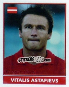 Sticker Vitalijs Astafjevs - England 2004 - Merlin