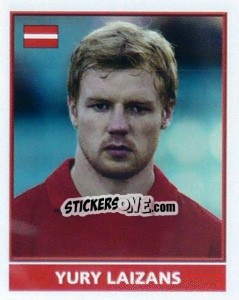 Sticker Juris Laizans - England 2004 - Merlin