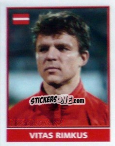 Sticker Vitas Rimkus - England 2004 - Merlin