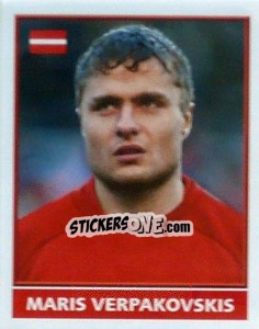 Figurina Maris Verpakovskis - England 2004 n. 352 - Merlin
