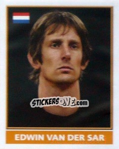 Sticker Edwin van der Sar - England 2004 - Merlin