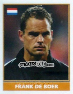 Sticker Frank De Boer - England 2004 - Merlin