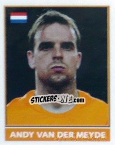 Sticker Andy van der Meyde - England 2004 n. 360 - Merlin