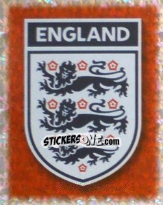 Sticker England Football Assosiation Emblem - England 2004 n. P1 - Merlin