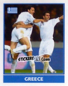 Sticker Greece - England 2004 n. P2 - Merlin