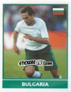 Sticker Bulgaria - England 2004 - Merlin