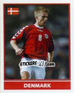 Sticker Denmark - England 2004 - Merlin