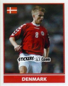 Sticker Denmark - England 2004 n. P11 - Merlin