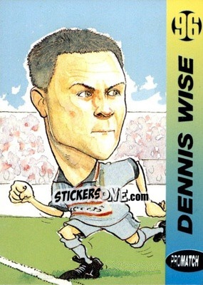 Sticker Dennis Wise - 1996 Series 1 - Promatch