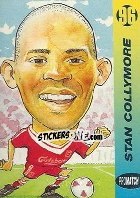 Sticker Stan Collymore - 1996 Series 1 - Promatch