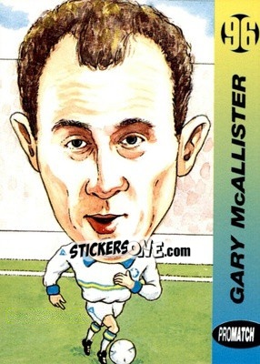 Sticker Gary McAllister - 1996 Series 1 - Promatch