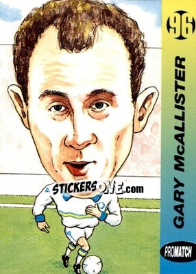 Sticker Gary McAllister - 1996 Series 1 n. 22 - Promatch