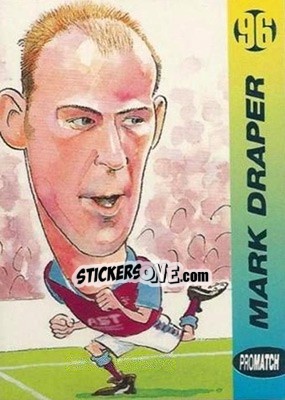 Sticker Mark Draper - 1996 Series 1 n. 26 - Promatch