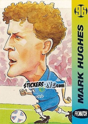 Sticker mark Hughes - 1996 Series 1 n. 29 - Promatch