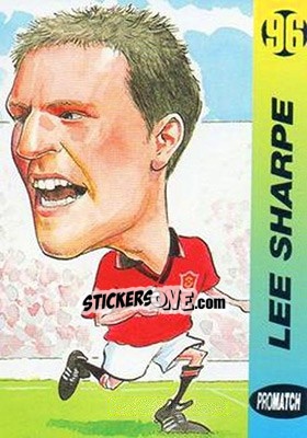 Sticker Lee Sharpe - 1996 Series 1 n. 32 - Promatch