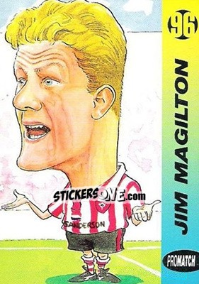 Sticker Jim Magilton - 1996 Series 1 - Promatch