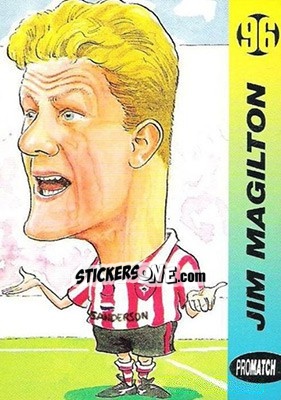 Sticker Jim Magilton - 1996 Series 1 n. 36 - Promatch