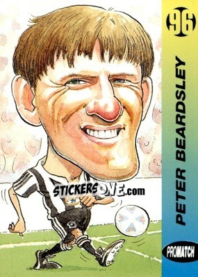 Sticker Peter Beardsley - 1996 Series 1 - Promatch
