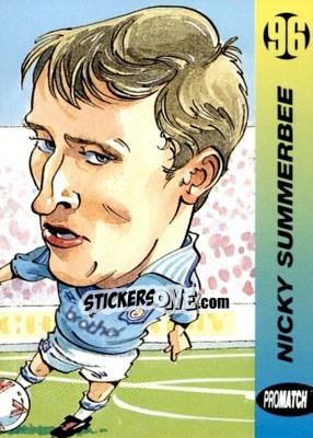Sticker Nicky Summerbee - 1996 Series 1 - Promatch