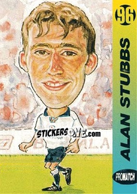 Sticker Alan Stubbs - 1996 Series 1 - Promatch