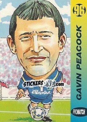 Sticker Gavin Peacock - 1996 Series 1 - Promatch