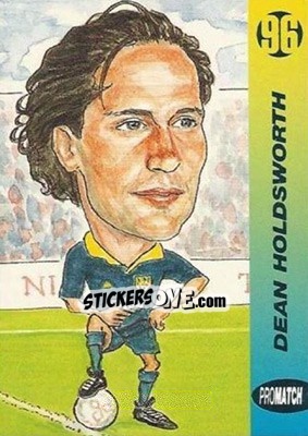 Sticker Dean Holdsworth - 1996 Series 1 - Promatch