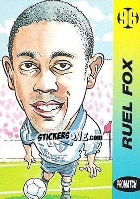 Sticker Ruel Fox - 1996 Series 1 n. 51 - Promatch