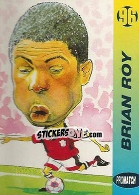 Sticker Bryan Roy - 1996 Series 1 - Promatch