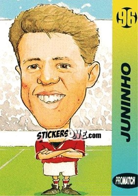 Sticker Juninho - 1996 Series 1 n. 53 - Promatch