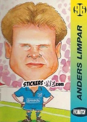 Sticker Anders Limpar - 1996 Series 1 - Promatch
