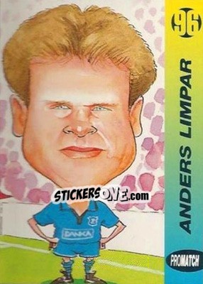 Cromo Anders Limpar - 1996 Series 1 n. 61 - Promatch
