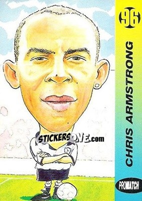 Sticker Chris Armstrong - 1996 Series 1 - Promatch