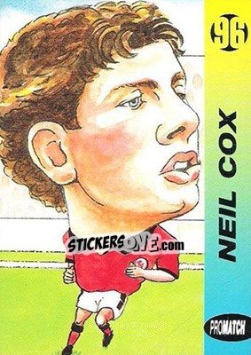Sticker Neil Cox - 1996 Series 1 - Promatch