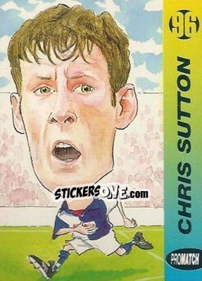Sticker Chris Sutton - 1996 Series 1 n. 75 - Promatch