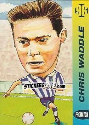 Sticker Chris Waddle - 1996 Series 1 n. 76 - Promatch