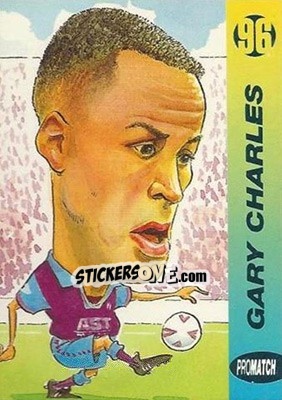 Sticker Gary Charles - 1996 Series 1 - Promatch