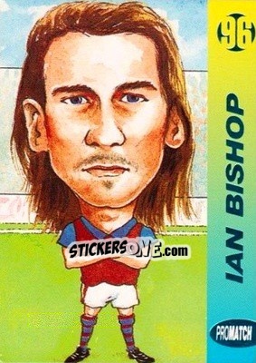 Sticker Ian Bishop - 1996 Series 1 n. 89 - Promatch