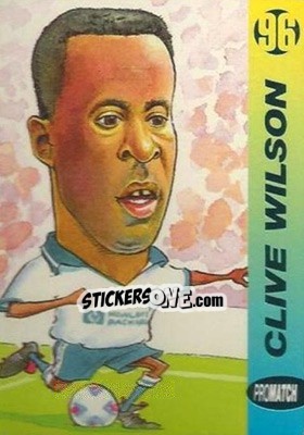 Sticker Clive Wilson - 1996 Series 1 - Promatch