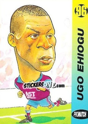 Sticker Ugo Ehiogu - 1996 Series 1 - Promatch