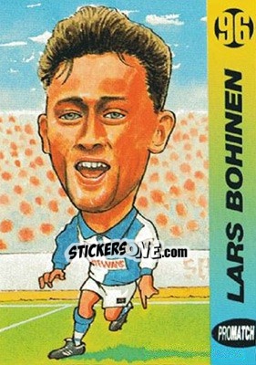 Sticker Lars Bohinen - 1996 Series 1 - Promatch